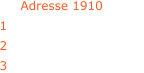 3 2 1 Bergstrae 22 Steinebach 1 Zanzenberggasse 12 Adresse 1910